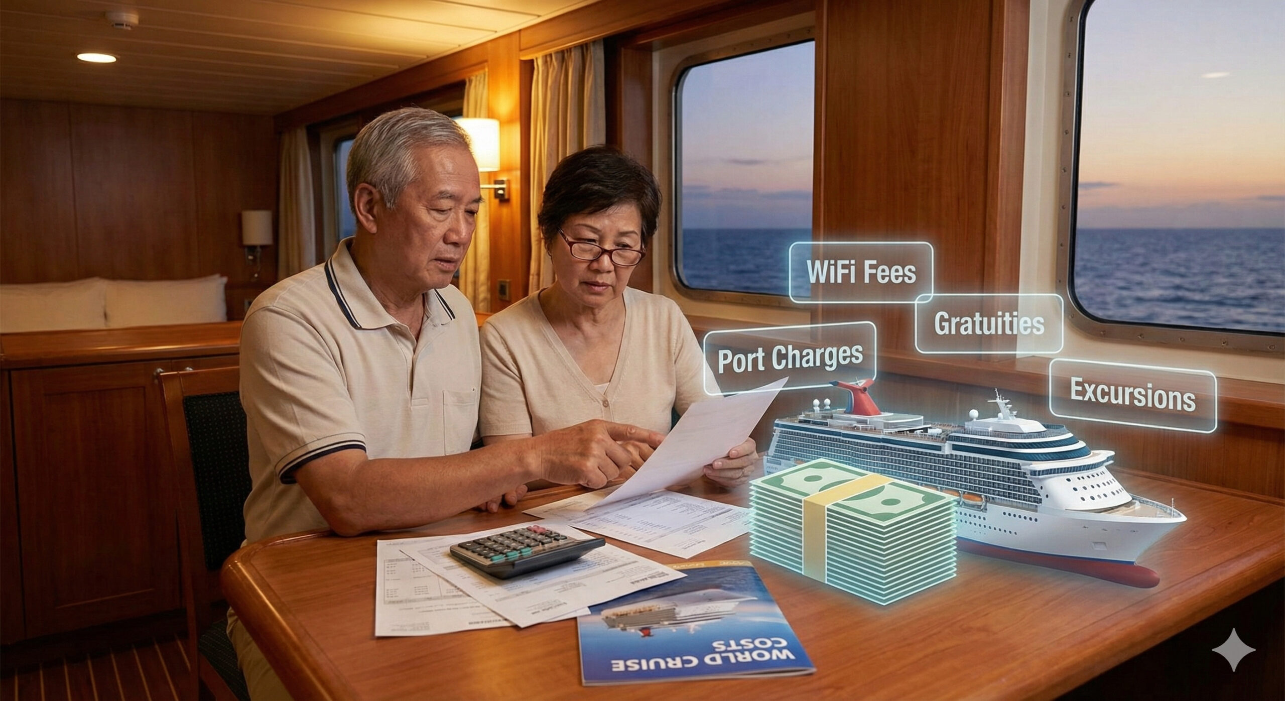 クルーズ隠れコスト