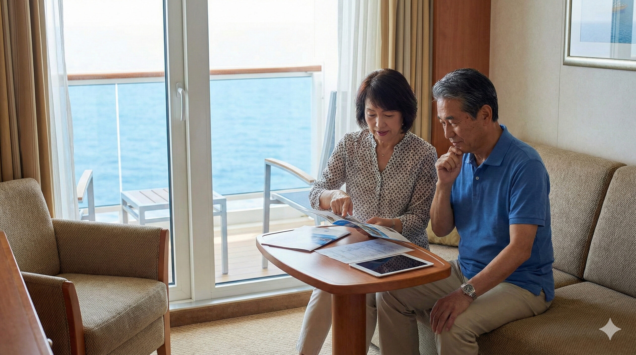 クルーズプラン確認