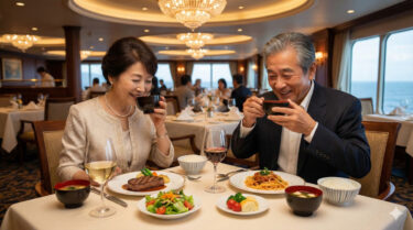 世界一周クルーズの食事は飽きる？日本人が100日間生き残る「胃袋対策」